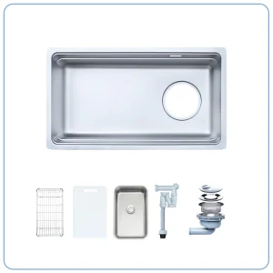 CHẬU RỬA BÁT 1 HỐ NOBINOX LUMIA NX556