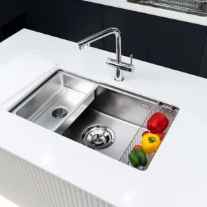 CHẬU RỬA BÁT 1 HỐ NOBINOX ROSA NN974DT