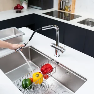 CHẬU RỬA BÁT 1 HỐ NOBINOX ROSA NN974DT