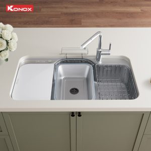 Chậu rửa bát phong cách Nhật chống xước Tari Smart 9051