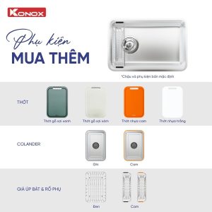 Chậu rửa bát chống xước (phiên bản cá nhân hóa) Tari Smart 7047PP-L